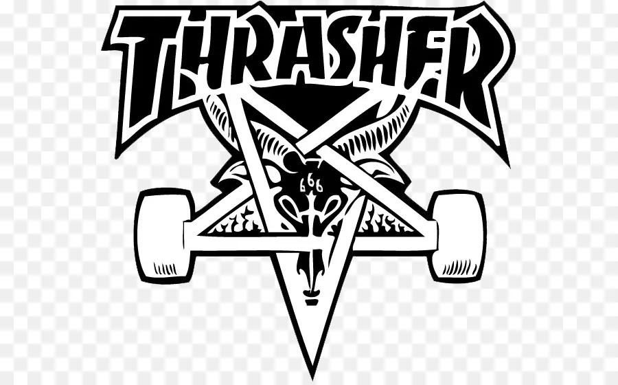 Thrasher Presenta Patinar Y Destruir，Trárese PNG