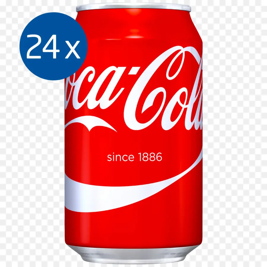 Lata De Coca Cola，Soda PNG