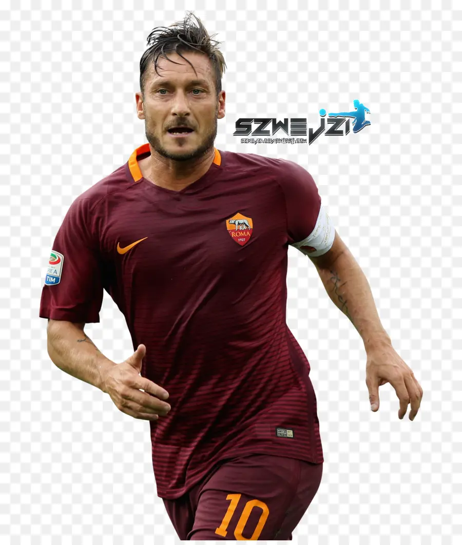 Francesco Totti，La As Roma PNG