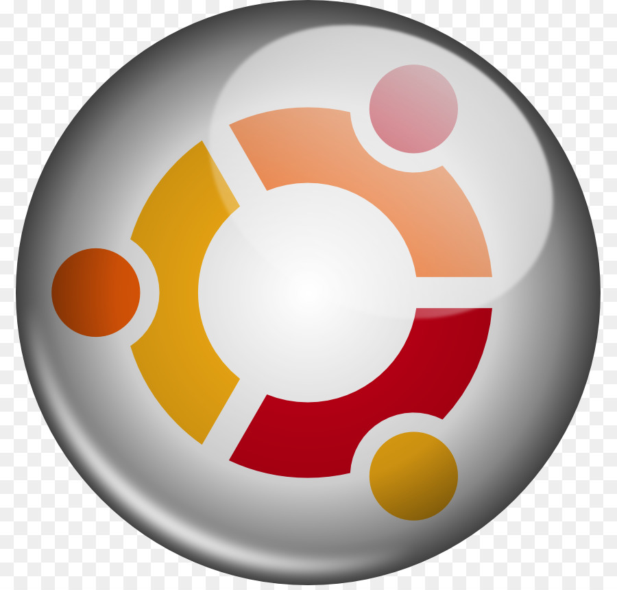 Ubuntu，Botón PNG