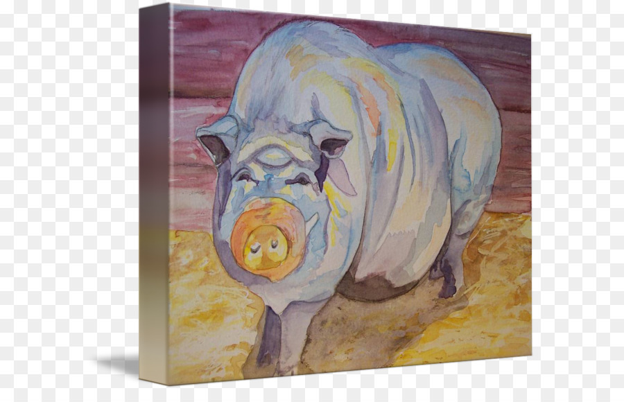 Cerdo，Pintura PNG