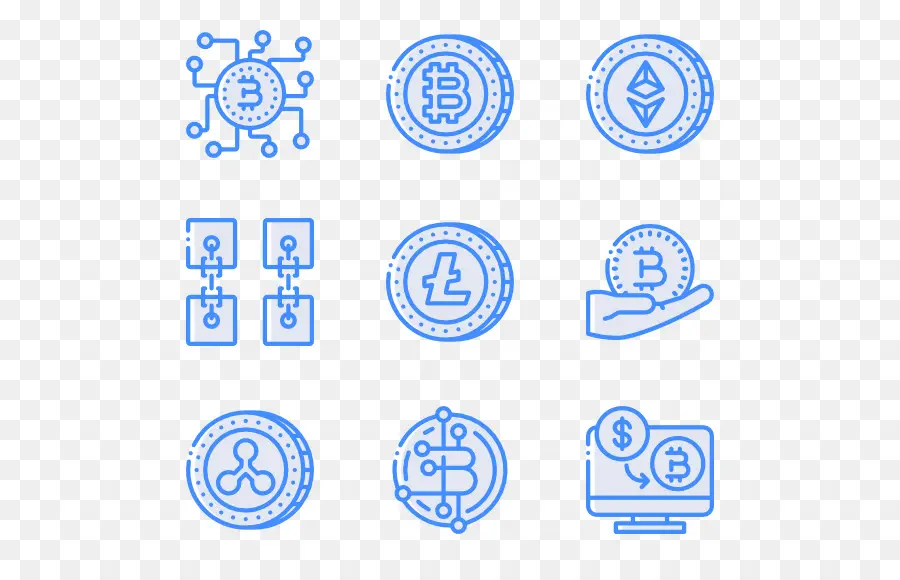 Iconos De Criptomonedas，Bitcóin PNG