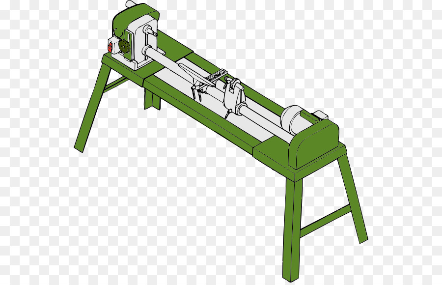 Máquina De Torno Verde，Herramienta PNG