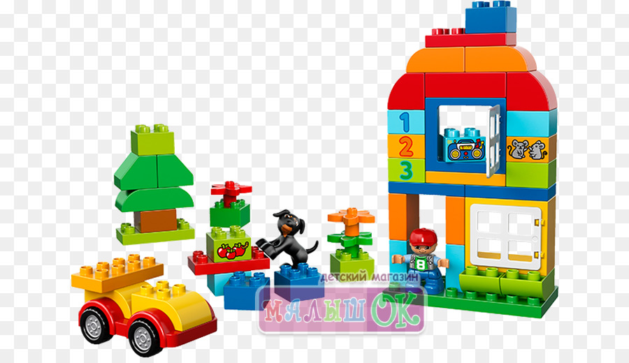 Lego 10572 Duplo Allinone Cuadro De Diversión，Lego Duplo PNG