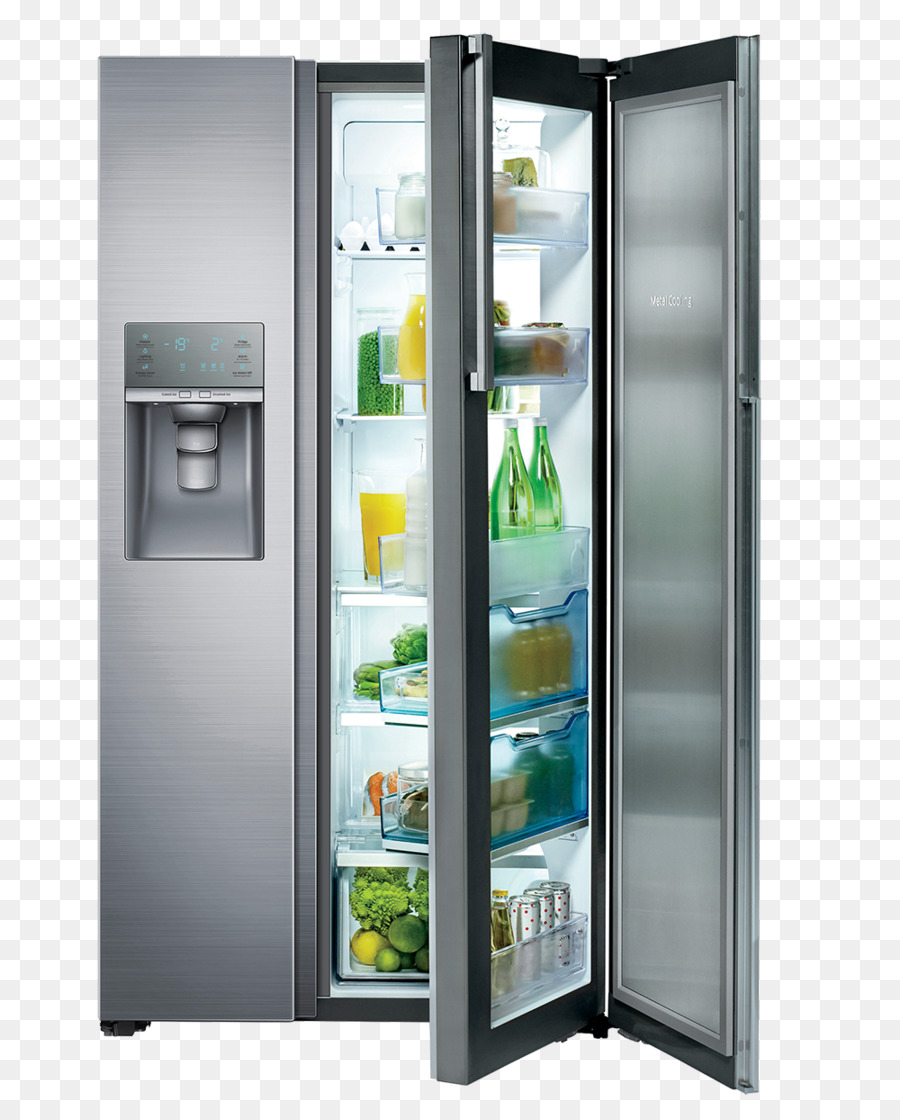 Samsung Food Showcase Rh77h90507h，Refrigerador PNG