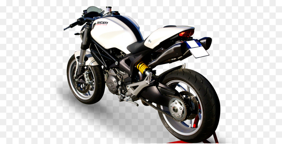 Ducati Monster 696，El Sistema De Escape PNG