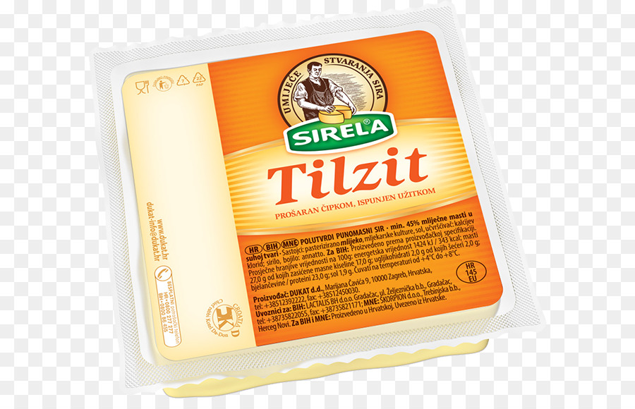 Queso Tilzit，Lácteos PNG