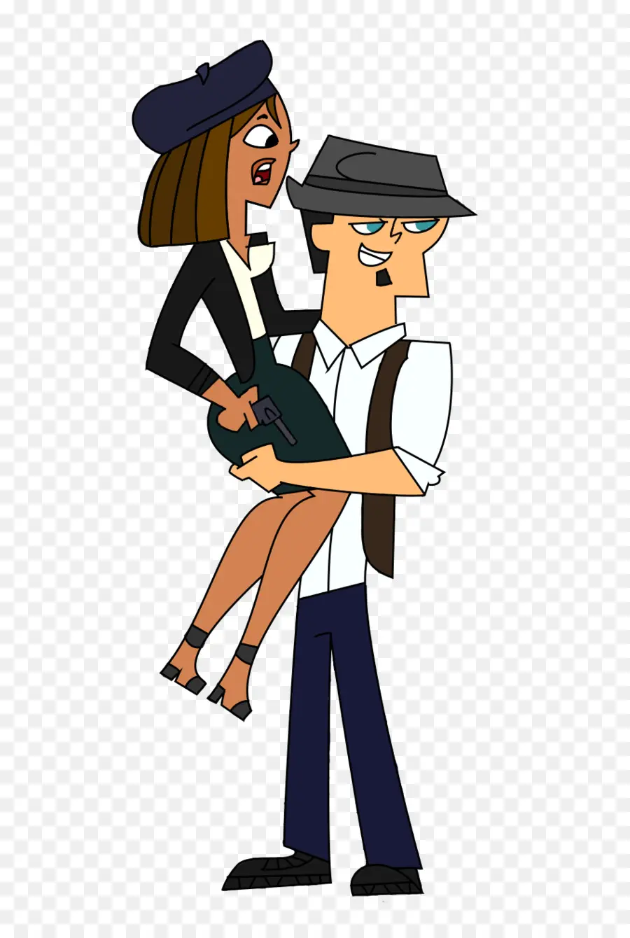 Bonnie Y Clyde，De Dibujos Animados PNG