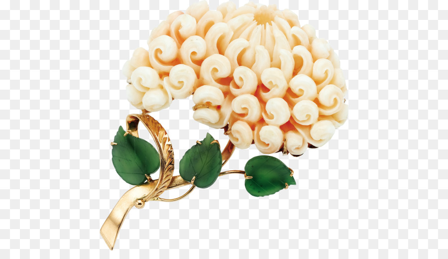 Broche De Flores，Oro PNG