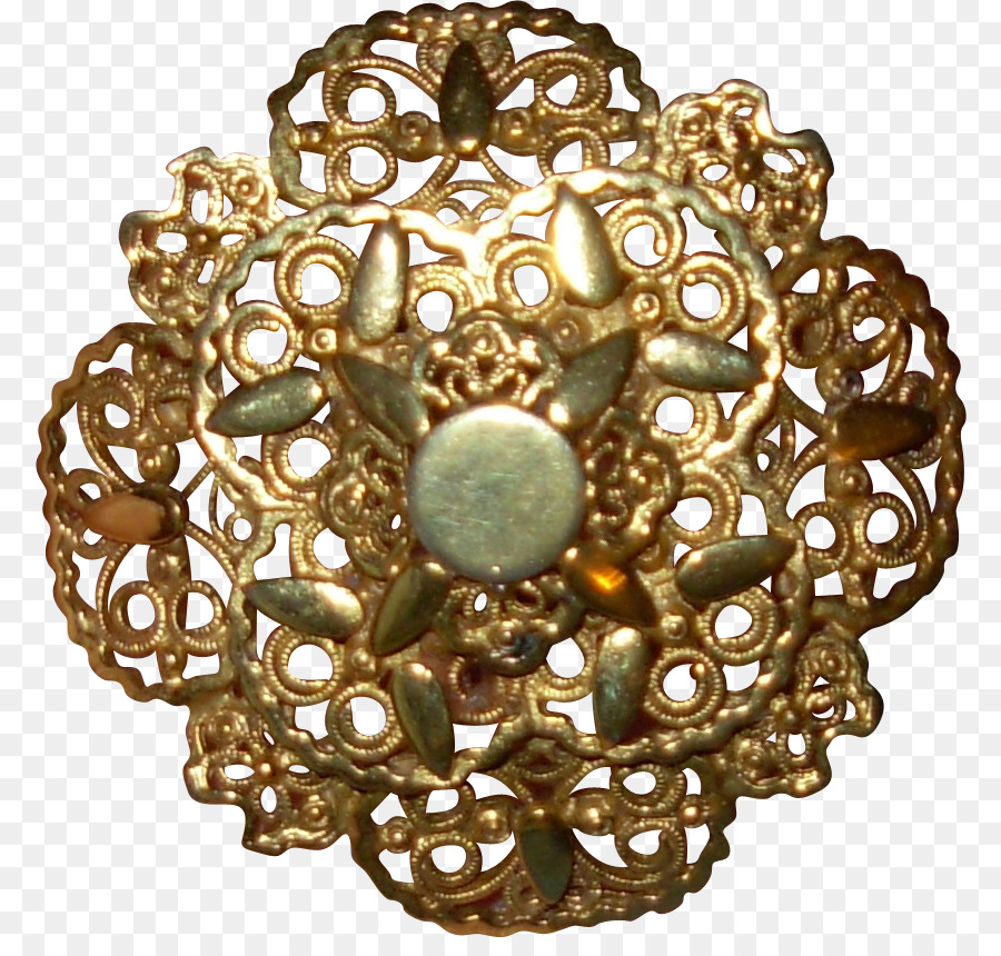 Brooch，Oro PNG