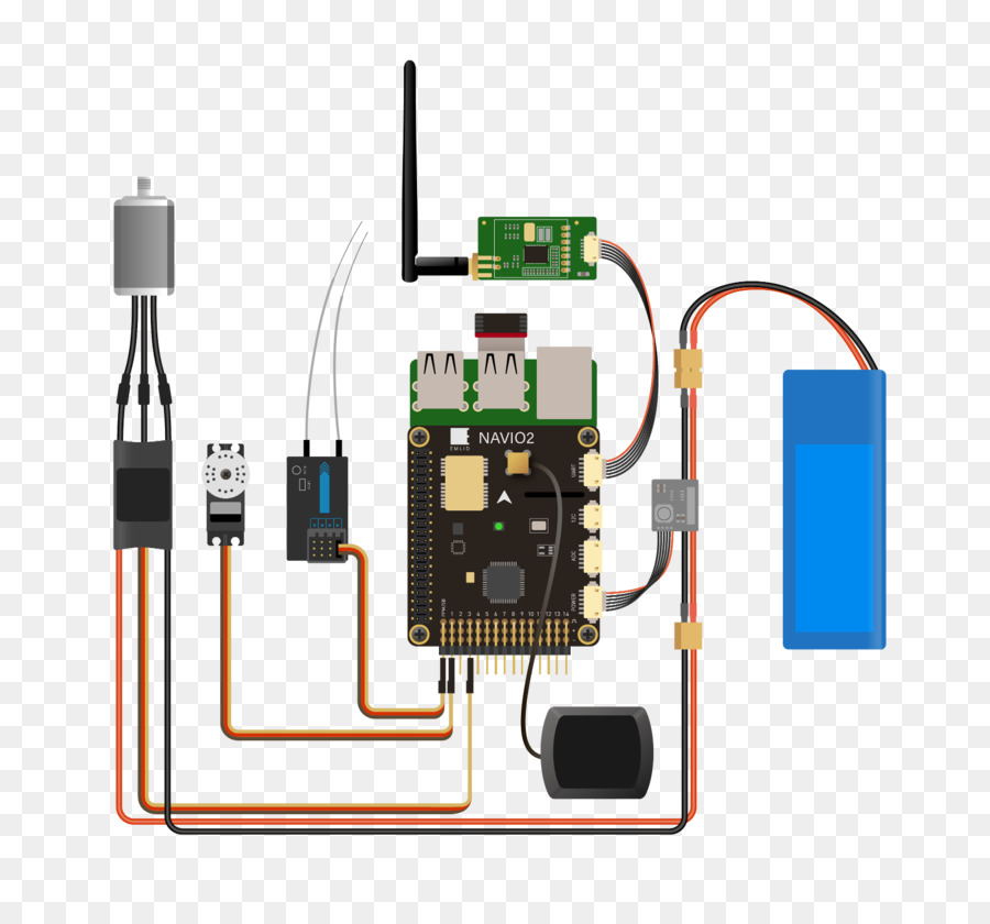 Microcontrolador，Alambres PNG