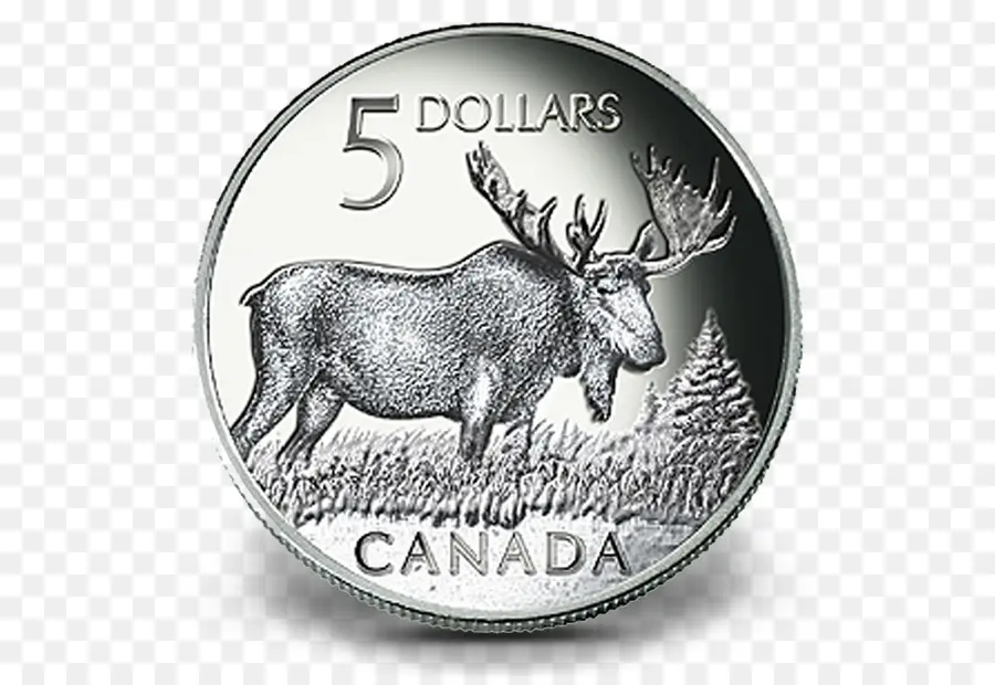 Moneda Canadiense，Alce PNG