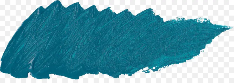 Pintura Azul，Pincelada PNG