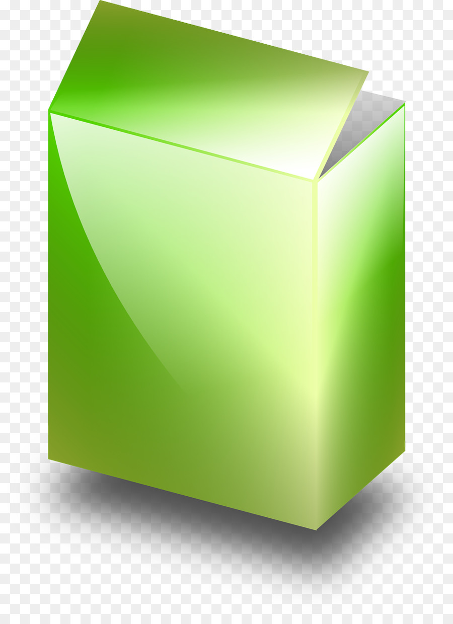 Cubo Verde，3d PNG