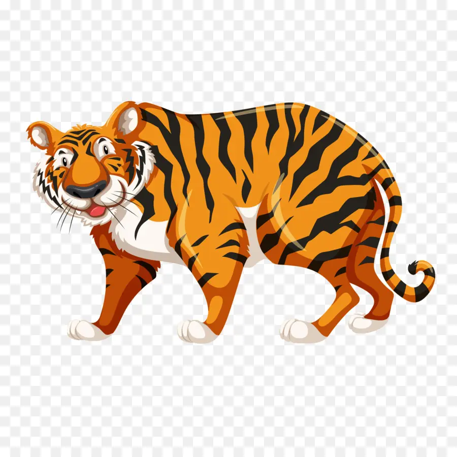 Tigre，Rayas PNG