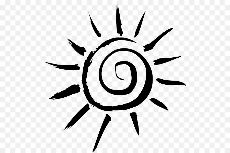 Símbolo Del Sol，Espiral PNG