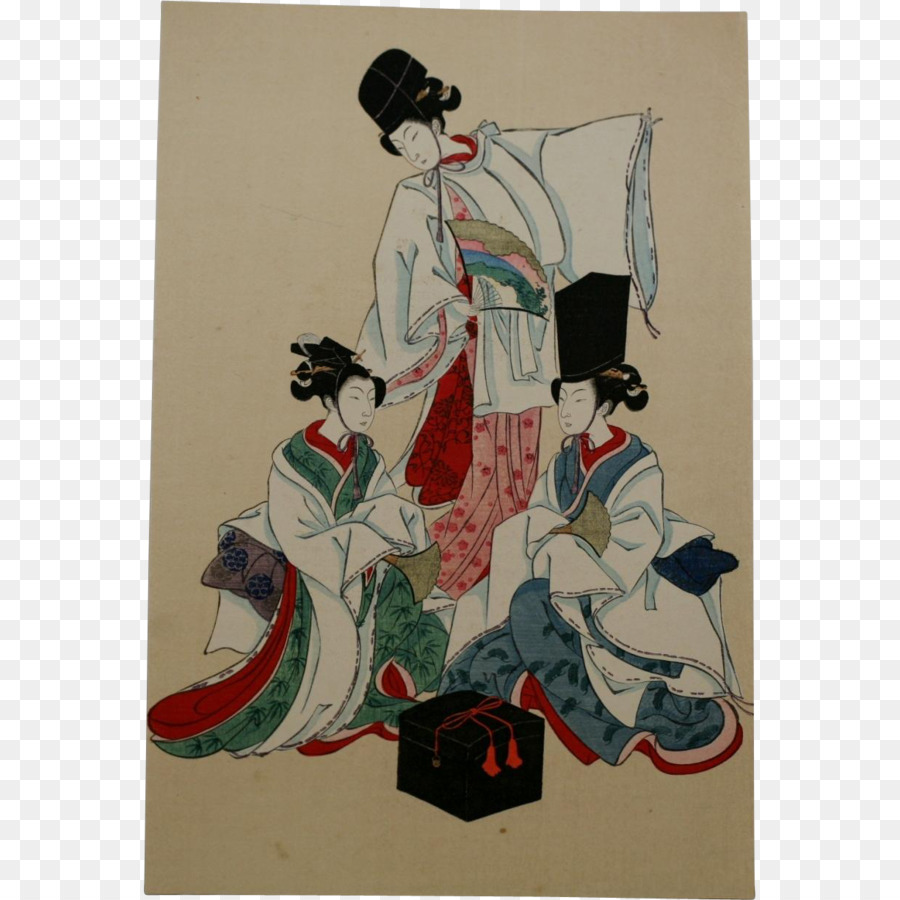 Geisha，Diseño De Vestuario PNG