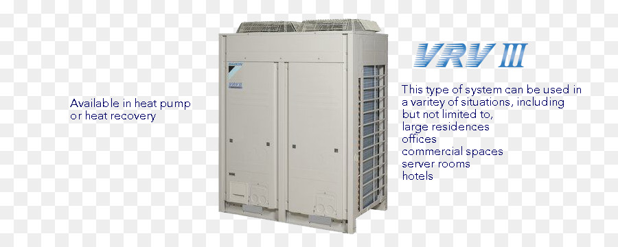 Daikin，Variable De Flujo Del Refrigerante PNG