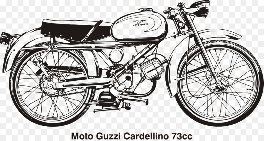 Moto Guzzi Cardellino，Motocicleta PNG