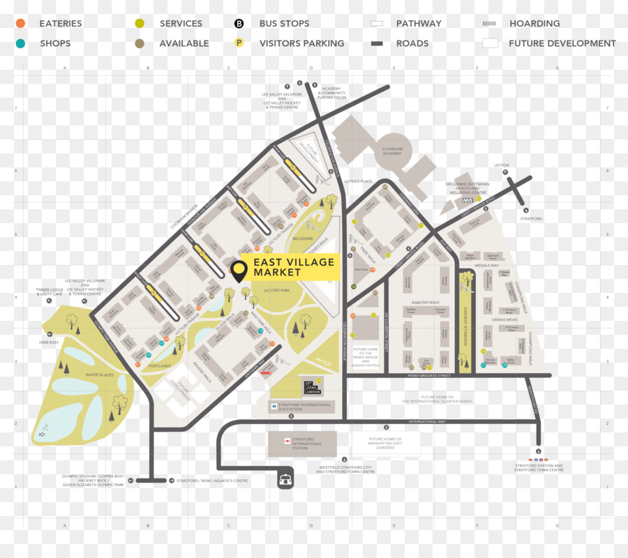 Mapa Del Mercado Del Pueblo，Mercado PNG