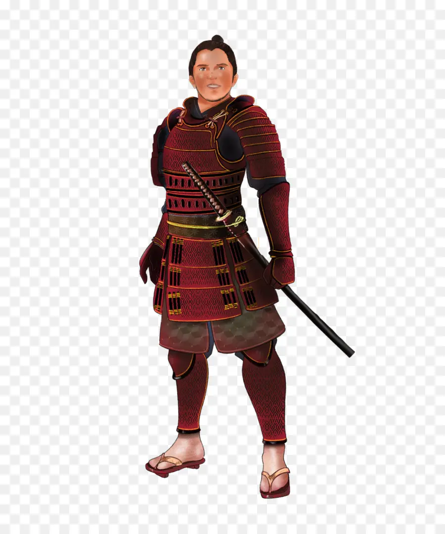 Guerrero Samurai，Armadura PNG