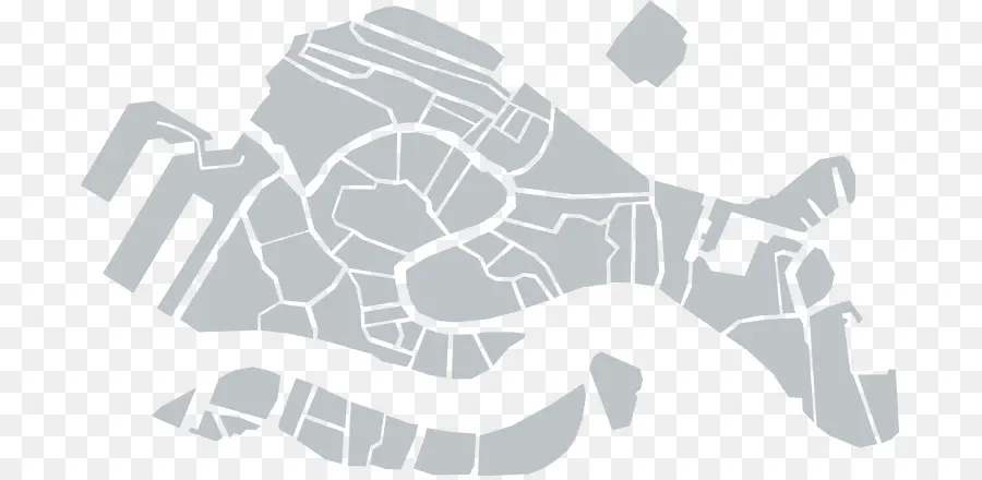 Venecia，Mapa PNG