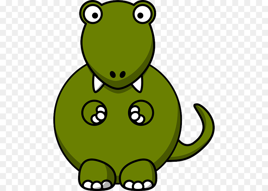 Dinosaurio De Dibujos Animados，Lindo PNG