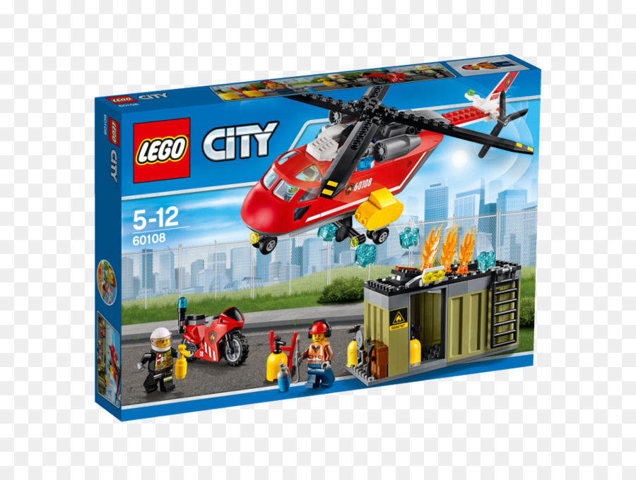 Lego 60108 De Bomberos De La Ciudad De La Unidad De Respuesta，Lego City PNG