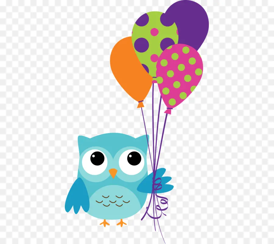 Búho，Pastel De Cumpleaños PNG