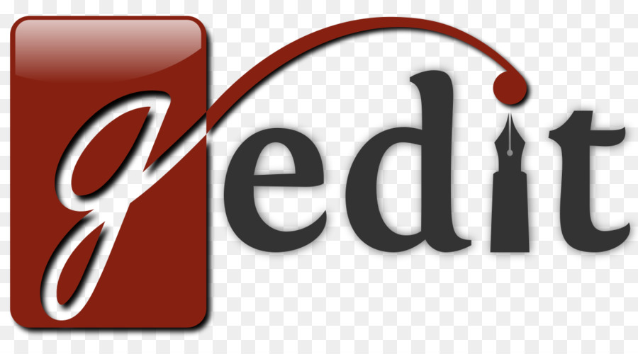 Gedit，Editor De Texto PNG