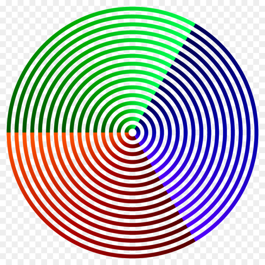 Círculo Colorido，Espiral PNG