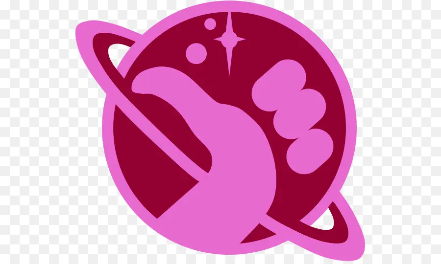 Planeta Rosa，Espacio PNG