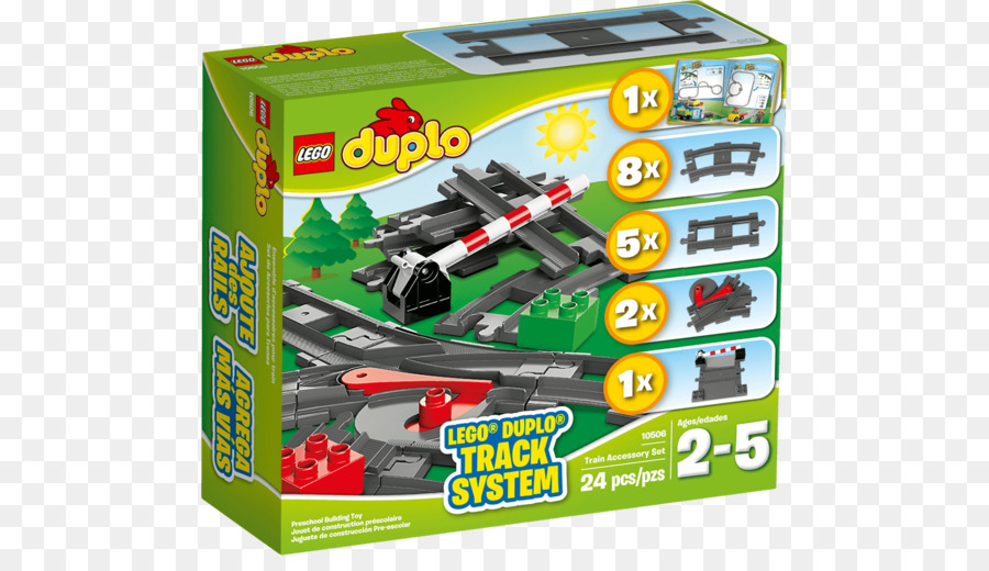 Tren，Lego 10506 Set De Accesorio De Tren Duplo PNG