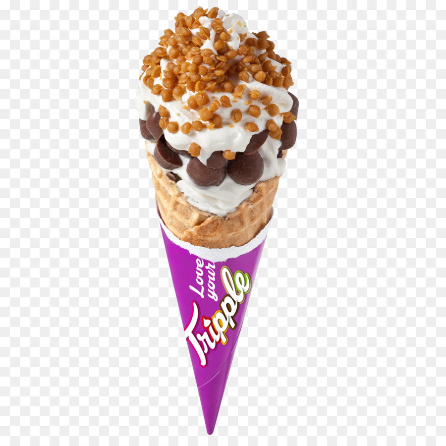 Cono De Helado，Postre PNG