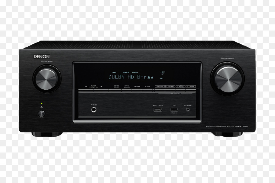 Receptor De Av，Denon Avr X2400h PNG