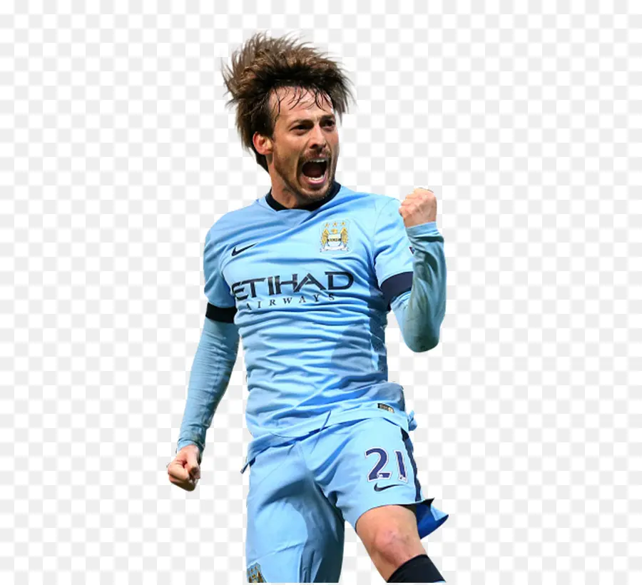 David Silva，El Manchester City Fc PNG