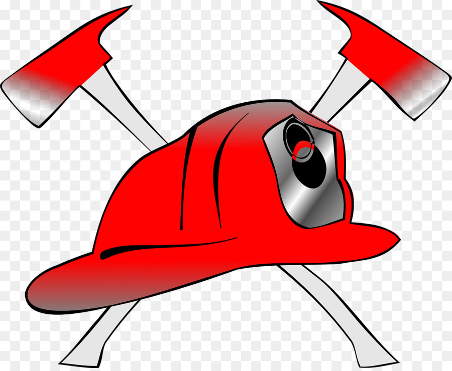 Casco De Bombero Rojo，Bombero PNG