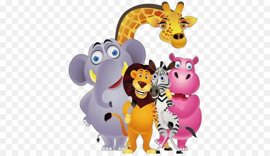 Animal Divertido，De Dibujos Animados PNG