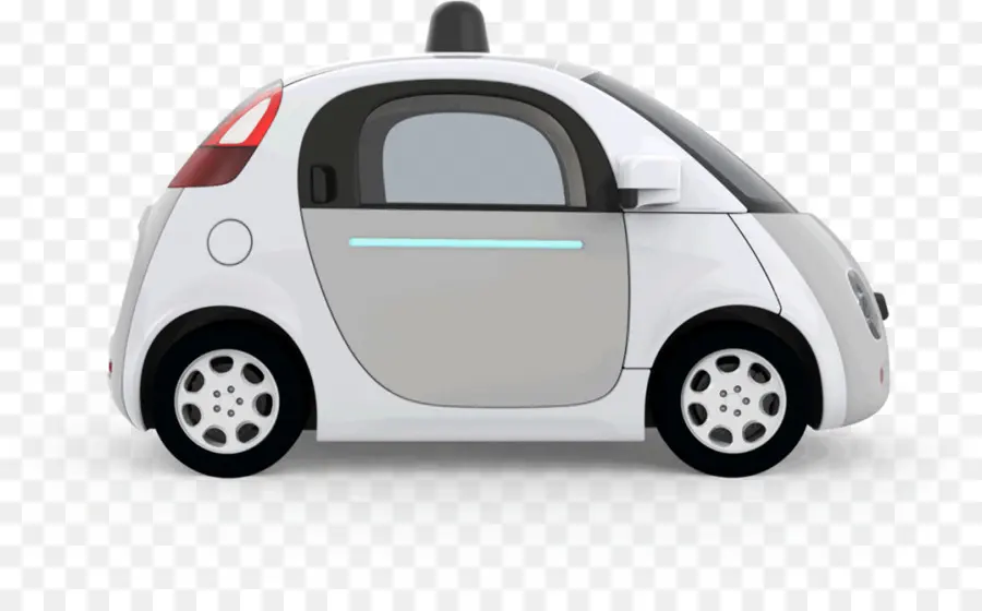 Google Driverless Car，Coche PNG