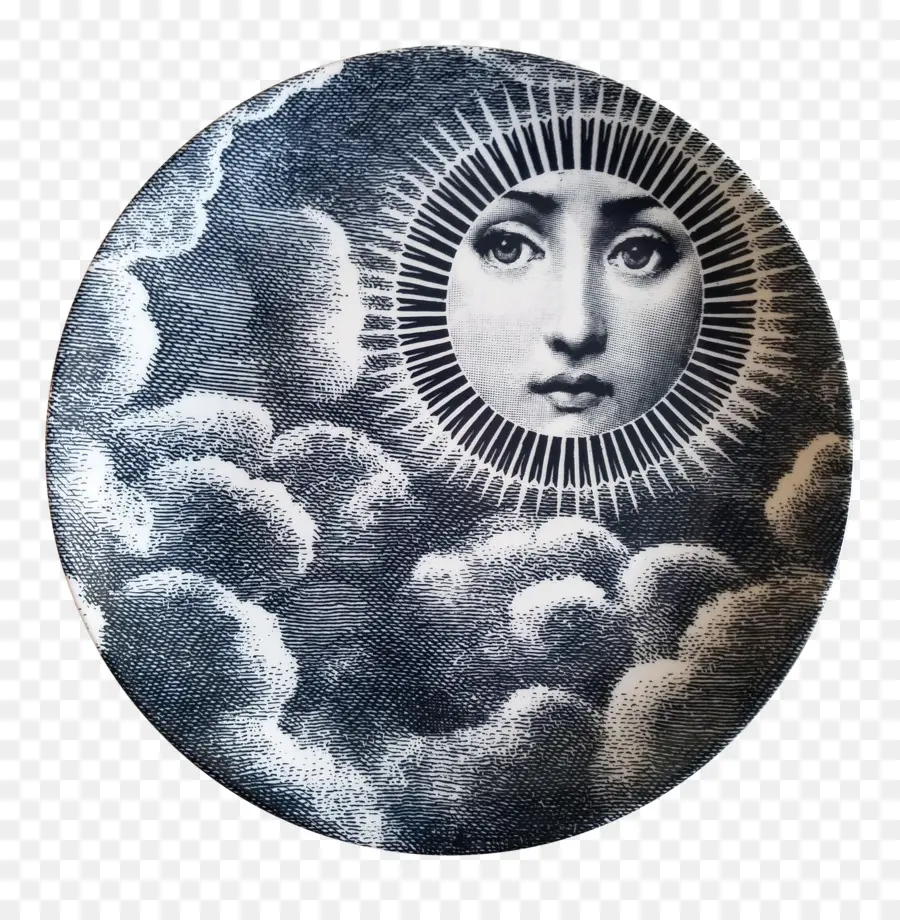 Ilustración De La Cara Del Sol，Luna PNG