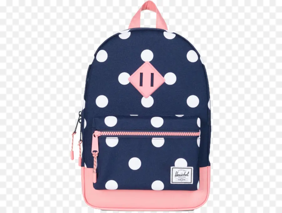 Mochila De Lunares，Azul Marino PNG