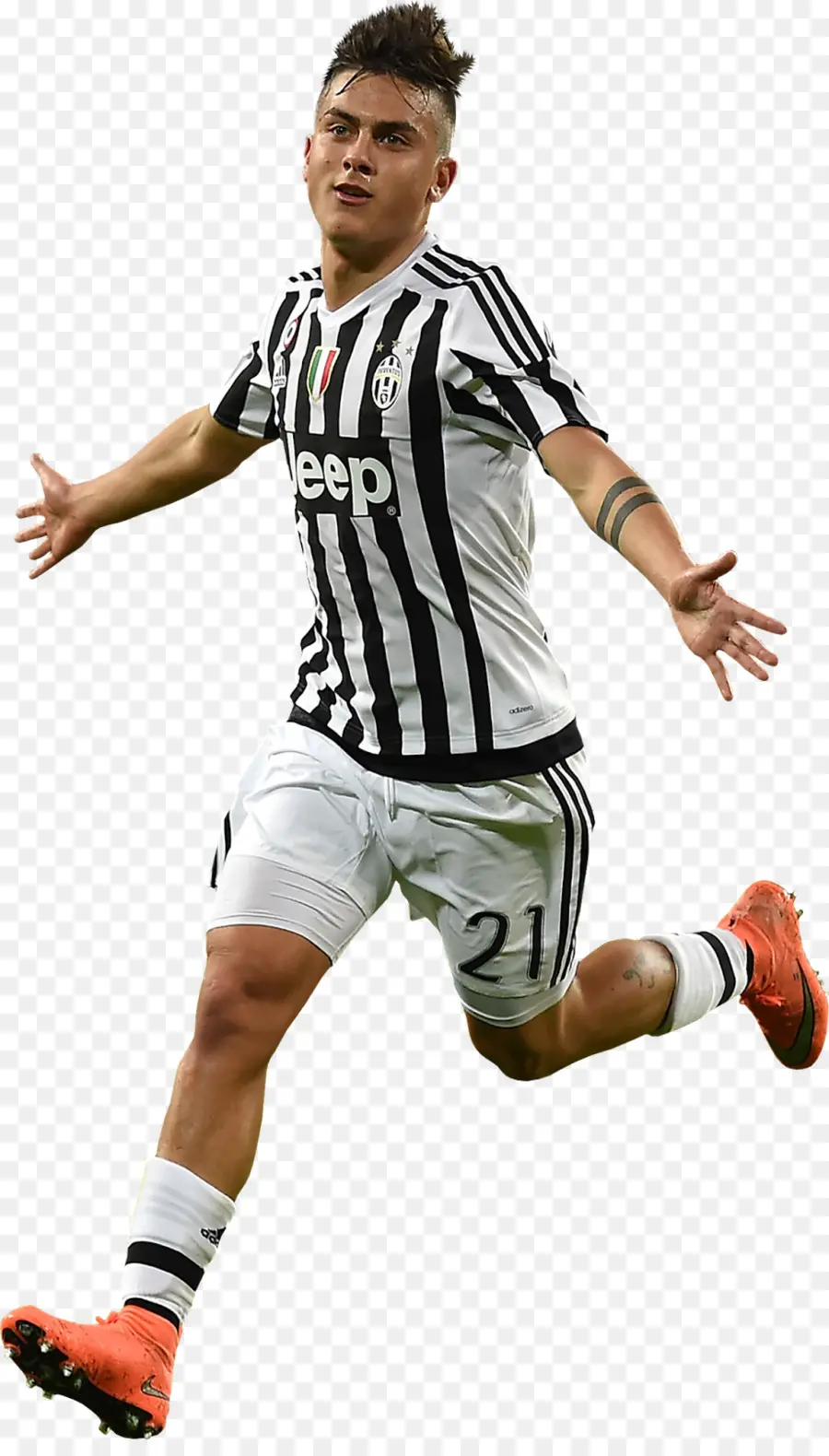 Jugador De Fútbol En Blanco Y Negro，Fútbol PNG