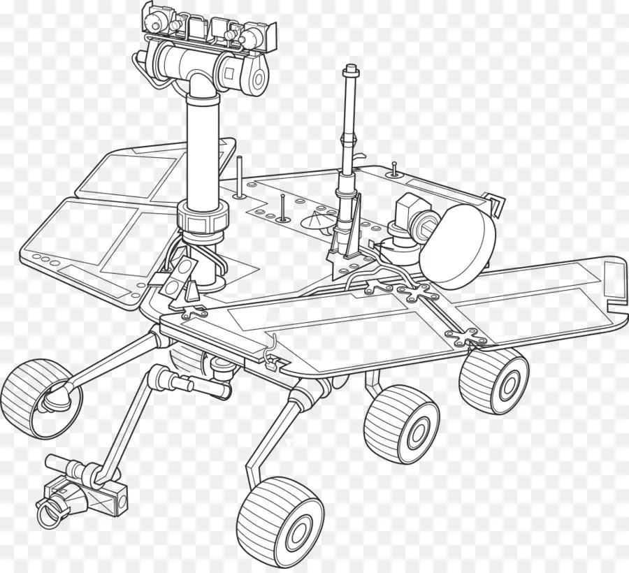 Rover De Exploración De Marte，El Laboratorio Científico De Marte PNG