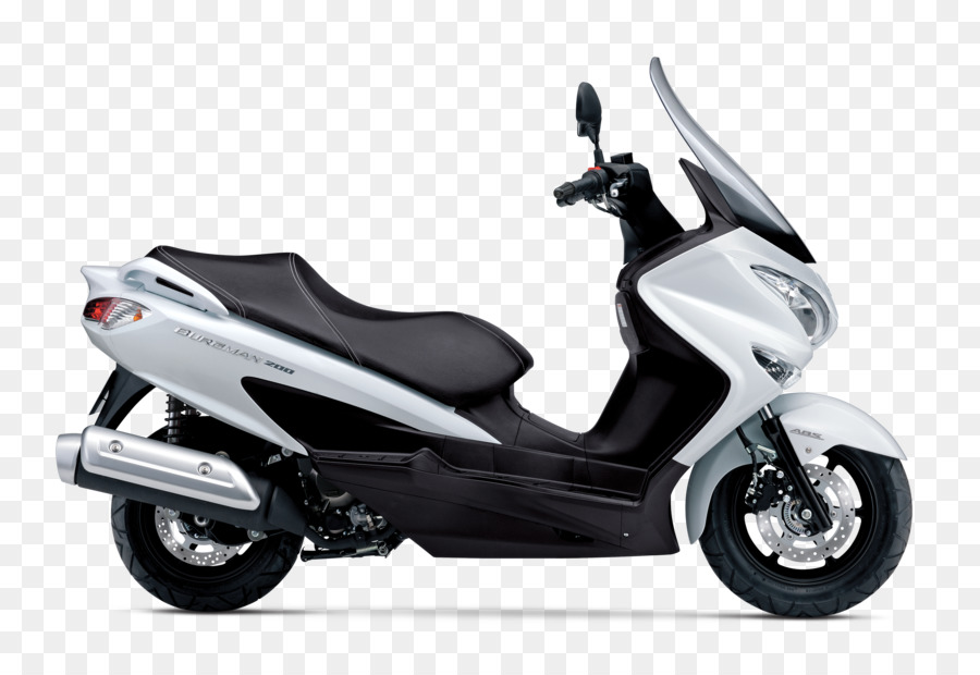 Scooter Blanco，Moto PNG