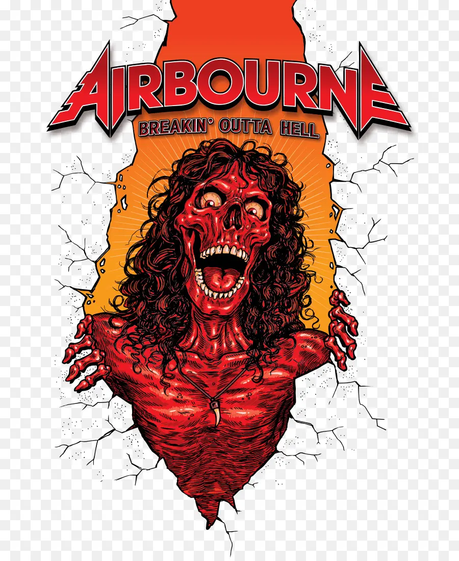 Airbourne Póster，Saliendo Del Infierno PNG