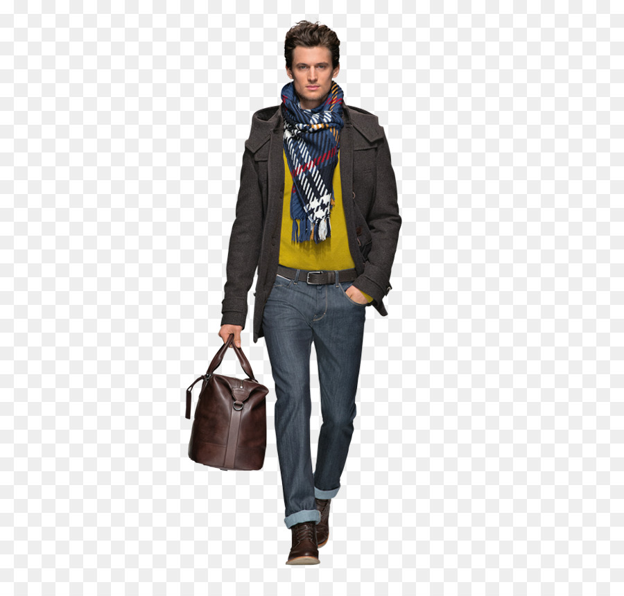 Hombre Con Bolsa，Moda PNG