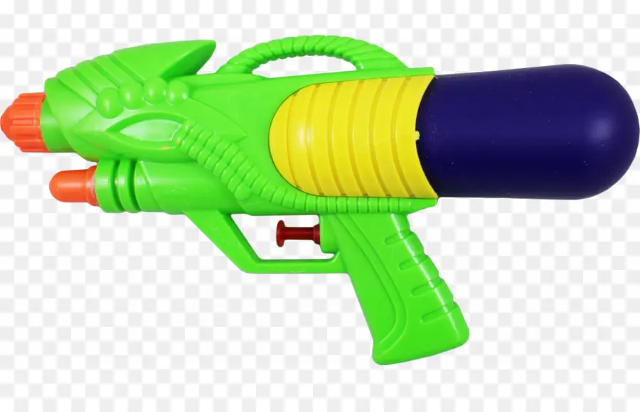 Pistola De Agua，El Plastico PNG