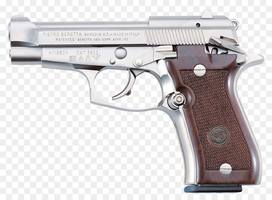 Beretta，Pistola Semiautomática PNG