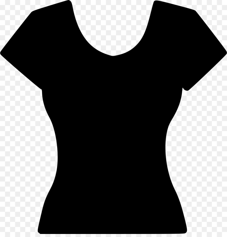 Camiseta Negra，Vestir PNG