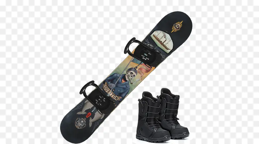 Snowboard，Botas PNG